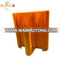 polyurethane wheel chocks for vehicle parking equipment