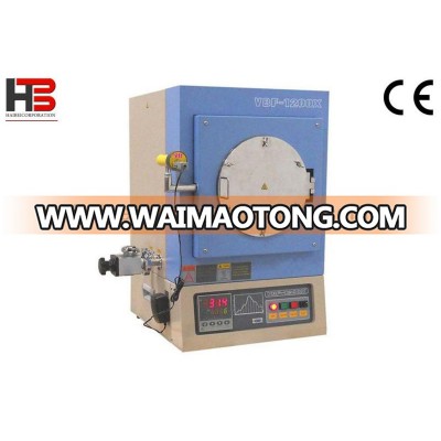 1100C Compact Vacuum Chamber Furnace (7.6 Liter ) with Programmable Controller HB-VBF-1200X-H8